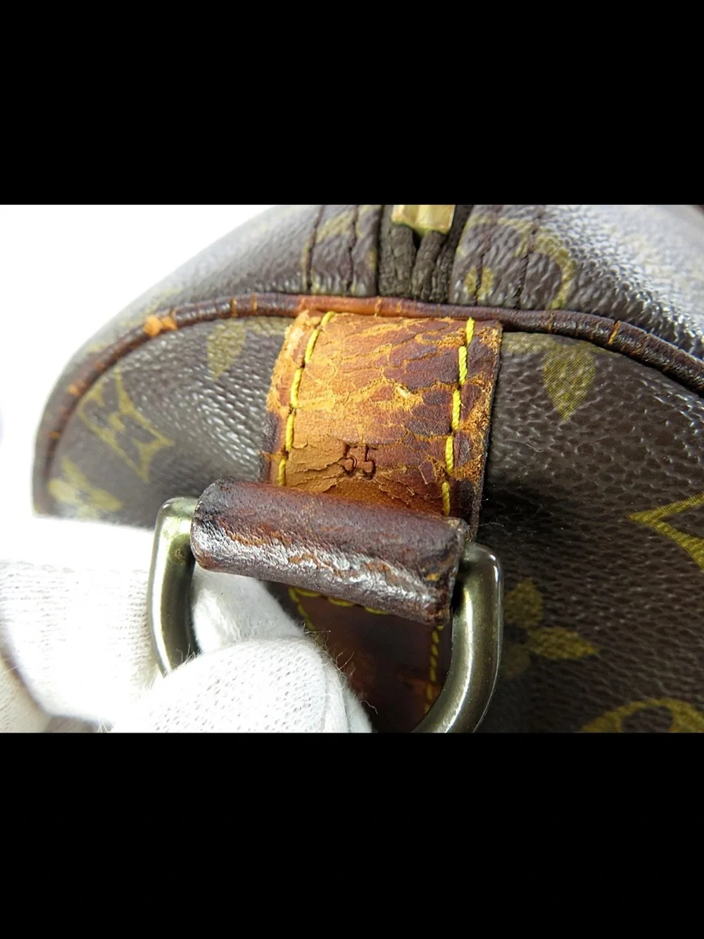 Louis Vuitton Monogram Canvas Travel Duffel in Brown and Tan